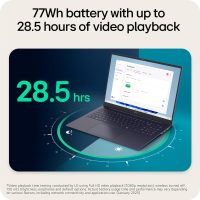 LG gram 16-inch Thin and Lightweight Laptop Computer, Copilot+ PC, Intel Evo Edition Powered by Intel Core Ultra9 288V Processor, Windows 11 Home, 32GB RAM, 2TB SSD - Obsidian Black - Image 7