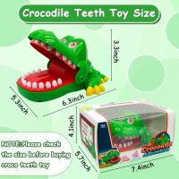 iShyan Crocodile Teeth Toys Game for Kids, Crocodile Biting Finger Dentist Games Funny Toys, 2020 Version Ages 4 and Up - Image 3