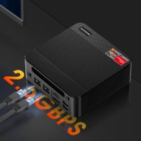 P4 Mini PC, Mini Computers, AMD Ryzen 7 5825U (up to 4.5GHz) Gaming PC, 32GB DDR4 1TB PCIe SSD Desktop Computers, 4K Triple Display, Dual LAN 2.5G, Wi-Fi 6E/BT5.2, for Gaming, Office & Design - Image 5