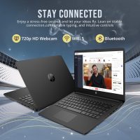 HP Stream 14" HD BrightView Laptop, Intel Celeron N4120, 16GB RAM, 288GB Storage (128GB eMMC + 160GB Docking Station Set), Intel UHD Graphics, 720p Webcam, Wi-Fi, 1 Year Office 365, Win 11 S, Black - Image 6