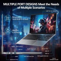 15.6 Inch Laptop Computer,Gaming Laptop,32GB RAM 1TB SSD,i9-11900H 8C/16T Processor(up to 4.9Ghz),UHD Graphics,15.6” FHD 1920 * 1080 Display,WiFi 6,BT5.2,Backlit Keyboard - Image 4