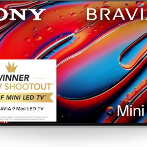 Sony 85 Inch Mini LED QLED 4K Ultra HD TV BRAVIA 9 Smart Google TV with Dolby Vision HDR and Exclusive Features for PlayStation 5 (K-85XR90), 2024 Model