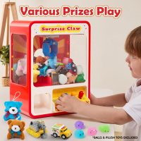 JOYIN Claw Machine Arcade Toy with LED Light & Adjustable Sound, Rechargable Dispenser Toys Mini Vending Machine for Kids - Perfect Christmas & Birthday Big Gifts for Kids, Ages 3+ - Image 2