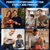 M8 Wireless Retro Game controller,Retro Game Console with 40000+Games and 23 Emulators, Dual 2.4G Wireless Controllers, Plug and play 4K HD HDMI TV Video Stick. - Image 7