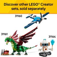 LEGO Creator 3 in 1 Wild Animals Surprising Spider Toy - Building Toy with 3 Build Options, Spider, Scorpion, or Snake - Animal Figures for Kids, Boys & Girls, Ages 7+ - Gift Idea for Birthday - 31159 - Image 7