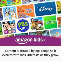 Amazon Fire 7 Kids tablet (newest model) ages 3-7. Top-selling 7" kids tablet on Amazon. Includes ad-free and exclusive content, easy parental controls, 10-hr battery, 16 GB, Blue - Image 3