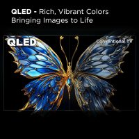 TCL 55-Inch Class Q65 QLED 4K Smart TV with Fire TV (55Q651F, 2024 Model), Dolby Vision, HDR PRO+, Dolby Atmos, Alexa Built-in with Voice Remote, Apple AirPlay 2 Compatibility, Streaming Television - Image 4