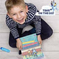 Horizon Group USA Bluey Aqua Art - Reusable Water Reveal Activity Pages With Water Pen for No-Mess Drawing and Coloring - Image 3