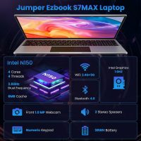 jumper 16 Inch Laptop Computer, 16GB RAM 1TB SSD 128GB ROM, N150 4-Core 3.6GHz Processor, 1200p IPS FHD Display, Office 365 1-Year Subscription, WiFi-6, Mini-HDMI, 38Wh Battery, Cooling System. - Image 2