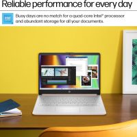 HP 14" Laptop Computer for Business Student, 1 Year Office 365, Intel 4-core CPU (Beats i3-1115G4), 16GB RAM, 384GB Storage (128GB UFS + 256GB Hub Docking Station), WiFi 6, BT 5.4, Windows 11 Pro S - Image 6