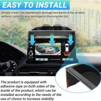 Center Console Organizer Dashboard Tray Compatible with 2023-2025 Honda HR-V Interior Accessories, Dashboard Storage Organizer Box, Fits Both Honda HRV 7-inch and 9-inch Screen - Image 5
