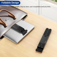 BESIGN LS01 Pro Ergonomic Laptop Stand, Plastic Laptop Riser, Portable and Adjustable Notebook Computer Holder Compatible with 10-15.6" Laptops (Black) - Image 8