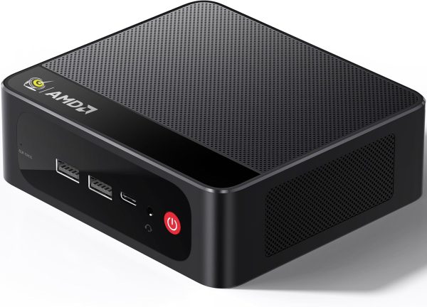 Beelink Mini PC, AMD Ryzen 7 6800U(up to 4.7GHz), 32GB LPDDR5 1TB PCIe4.0, Radeon 680M Graphics Triple 4K Display, Wi-Fi 6/BT5.2, Office Mini Desktop Computer