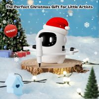 Drawing Robot for Kids with 150 Cards, Voice Interactive Educational Drawing Machine, Montessori Painting Learning Toys for 3 4 5 6 7 8 Year Old Boys Girls Birthday Party - Image 5