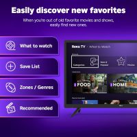Roku Smart TV 2025 – 32-Inch Select Series, 1080p Full HD TV – Roku TV with Voice Remote – Flat Screen LED Television with Wi-Fi for Streaming Live Local News, Sports, Family Entertainment - Image 6