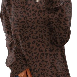WIHOLL Sweatshirt for Women Crewneck Long Sleeve Shirts Curved Hem Lightweight Sweaters Fall Clothes 2025