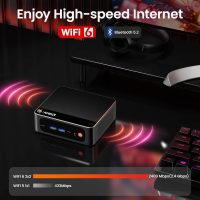 Beelink Mini PC, SER5 Pro 5825U AMD Ryzen 7 (Up to 4.5GHz) 16GB DDR4 500GB PCle 3.0 SSD Mini Desktop Computer, 2.5G LAN, Wifi6/BT5.2,HDMI/DP/Type-c/4K Triple Display Micro PC - Image 6