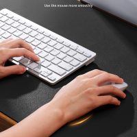 YSAGi Leather Desk Pad Protector, Office Desk Mat, Large Mouse Pad, Non-Slip PU Leather Desk Blotter, Laptop Desk Pad, Waterproof Desk Writing Pad for Office and Home (Black, 23.6" x 13.8") - Image 3