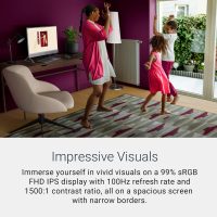 Dell 27 All-in-One Desktop ec27250-27-inch FHD (1920 x 1080) Display, Intel Core 5 Processor 120U, Intel Graphics, 16GB DDR5 RAM, 512GB SSD, Windows 11 Home, Onsite Service - White - Image 2