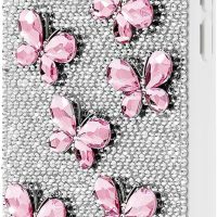 JW PEI Butterfly Crystal Phone Case - White - Image 2
