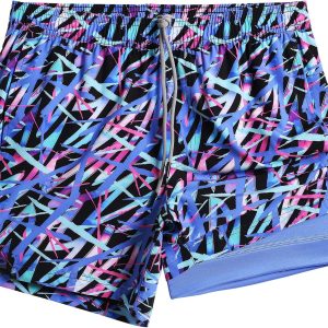 maamgic Mens 5" Gym Running Shorts for Men 2 in 1 Quick Dry Workout Athletic Shorts