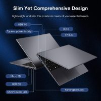 15.6 inch Win11 Laptop Computer, 1920x1080 IPS Screen, 12GB DDR5 RAM / 512GB SSD, N95(Beats N5095) Processor Notebook PC, Support Fingerprint, WiFi 5, BT, Full Size Keyboard - Image 4