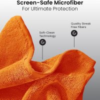 Screen Cleaner Spray - TV Screen Cleaner Spray and Microfiber Cloth kit, Computer Screen Cleaner & Car Screen Cleaner for TV, Monitor, Laptop, MacBook, iPad, iPhone and Electronic Devices - 2 Pack - Image 6