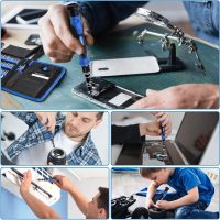 STREBITO Electronics Precision Screwdriver Sets 142-Piece with 120 Bits Magnetic Repair Tool Kit for iPhone, MacBook, Computer, Laptop, PC, Tablet, PS4, Xbox, Nintendo, Game Console - Image 5