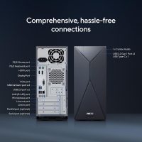 ASUS S501MER Desktop PC, Intel® Core™ i7-14700, 16GB DDR5 RAM, 1TB PCIe® SSD, Wi-Fi 6E, Windows 11 Home, Black, S501MER-DS704 - Image 4