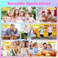 Mini Karaoke Machine for Kids Girls: Unicorn Portable Bluetooth Speakers with 2 Wireless Mic Toys for Girls Age 4-6 7 8 9 Years Old Girl Gifts Birthday Gifts for 5 6 7 8 9 10 11 Years Teens Purple - Image 6