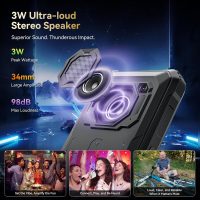 Blackview BV6200Plus Rugged Phone Android 15, 98dB Super Speaker 11000mAh, 24GB+256GB/2TB Rugged Smartphone Unlocked, 6.56" HD+ 90Hz Waterproof Phone 2025 NFC/Fingerprint/GPS/T-moblie/IP69K/3 Slots - Image 3