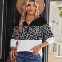 Zeagoo Long Sleeve Shirts for Women Casual V Neck Fall Tops Dressy Summer Work Blouses Clothes - Image 3