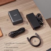 Anker Laptop Docking Station, 13-in-1 USB-C Docking Station, Triple Display with 2 x 4K HDMI and 1 x DP, 85W Charging for Laptop, 10 Gbps USB-C and 5 Gbps USB-A Data, Ethernet, Audio, SD - Image 6