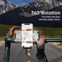 Bike Phone Holder Mount, Secure Handlebar Phone Mount Holder for Bike and Motorcycle, Suitable for iPhone and 4.5-6.8" Smartphones, Black - Image 5