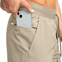Men's Running Shorts with Zipper Pockets 9 Inch/ 7 Inch / 5 Inch Lightweight Quick Dry Gym Workout Athletic Shorts for Men - Image 5