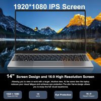 2025 Laptop Computer 14 Inch Win 11 256GB SSD Up to 1TB SSD Expand Laptops Celeron N4020 Up to 2.8Ghz 1920x1080 FHD Dual WiFi BT4.2 with Webcam Keyboard Protect Flim for Business Student-Gray - Image 3