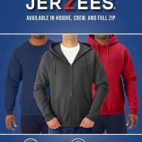 Jerzees Men’s NuBlend Fleece Hoodies & Sweatshirts, Cotton Blend, Sizes S-3X - Image 5