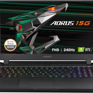 GIGABYTE AORUS 15G YC - 15.6" FHD IPS Anti-Glare 240Hz - Intel Core i7-10870H - NVIDIA GeForce RTX 3080 8GB GDDR6, 32GB RAM, 1TB SSD, Win10 Home - Gaming Laptop (AORUS 15G YC-8US2450SH)
