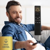 Replacement Remote Compatible with Samsung Smart TV - Universal Remote Control with Voice Search, Netflix, Prime Video, Samsung TV Plus Buttons, Compatible with 4K, QLED, OLED & Crystal UHD - Image 7