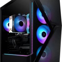 iBUYPOWER Slate MESH Gaming PC Desktop Computer Intel Core i7 14700F CPU, NVIDIA GeForce RTX 5070 12GB GPU, 32GB DDR5 RGB 5200MHz RAM, 1TB NVMe SSD, Windows 11 Home, Keyboard and Mouse - SMI7N5701 - Image 7