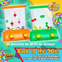 YoYa Toys Aqua Rings Handheld Water Game - Set of 2 - Water Ring Toss and Basketball Hoop Toy - Gift for Ages 3 4 5 6 7 8 9 - Nostalgic 80's 90's Retro Mini Games - Fun Car Road Trip Travel Activities - Image 6