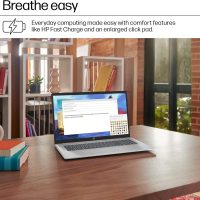 2025 HP 17 Laptop AI PC (17.3" HD+ Touchscreen, Intel 12-Core Ultra 5 225U (> i7-1355U), 32GB DDR5 RAM, 1TB SSD) for Business, Home, Students, Backlit, Fingerprint, Webcam, Win 11 Pro, Silver - Image 5