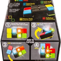 Flipslide Game - Electronic Handheld Game | Addictive Multiplayer Puzzle Game of Skill | Flip, Slide & Match Colors to Beat the Clock | 4 Thrilling Game Modes | Ages 8+ | Includes Batteries - Image 10