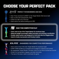 Popdarts PRO Pack Game Set (Wigglenobber Target Marker) - Indoor, Outdoor Suction Cup Throwing Game - Competition with a POP - Image 7