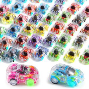 50 Pcs Mini Pull Back Cars Set, Pull Back Racing Vehicles for Kids Toddlers, Bulk Toys Party Favors Treasure Box, Classroom Prizes, Pinata Fillers,Goodie Bag Stuffers for Boys Girls