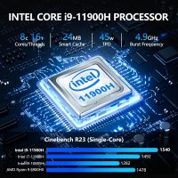15.6 Inch Laptop Computer,Gaming Laptop,32GB RAM 1TB SSD,i9-11900H 8C/16T Processor(up to 4.9Ghz),UHD Graphics,15.6” FHD 1920 * 1080 Display,WiFi 6,BT5.2,Backlit Keyboard - Image 3