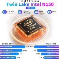 16 Inch Laptop Computer, Gaming Laptop 2025, 16GB RAM 1TB SSD, N150 Processor(Up to 3.6GHz), FHD 1920 * 1200, 180° Open, Backlit, BT4 WIFI5, Windows 11 Pro, 6000 mAh Battery, Student - Image 2