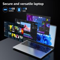 2025 16 Inch Laptop Computer, N150 (4C/4T, Max 3.6GHz) Gaming Laptop,16GB DDR4 1TB SSD,WiFi 5,BT4.2,1920x1200(16:10) IPS, Backlit Keyboard,6Hrs Battery,Mini HDMI/USB-C*3 - Gray - Image 4
