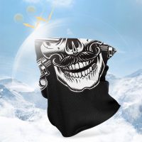 Summer UV Protection Cooling Neck Gaiter Face Neck Gaiter Mask Scarf Sunscreen Breathable Bandana(Skull Pattern) - Image 6