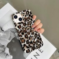 J.west Case Compatible with iPhone 14 Case,Luxury Sparkle Translucent Clear Vintage Leopard Print Soft Silicone Cover for Girls Women Protective Phone Case for iPhone 14 6.1 inch Cheetah - Image 6